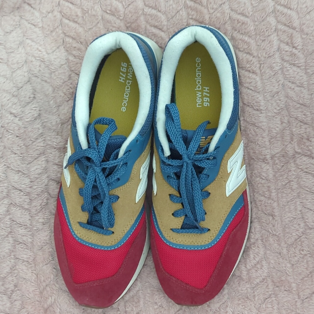 New Balance 997 Red, Blue, Yellow